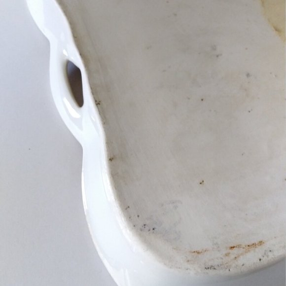 Porcelain Prussian Rose Tray - Picture 10 of 12